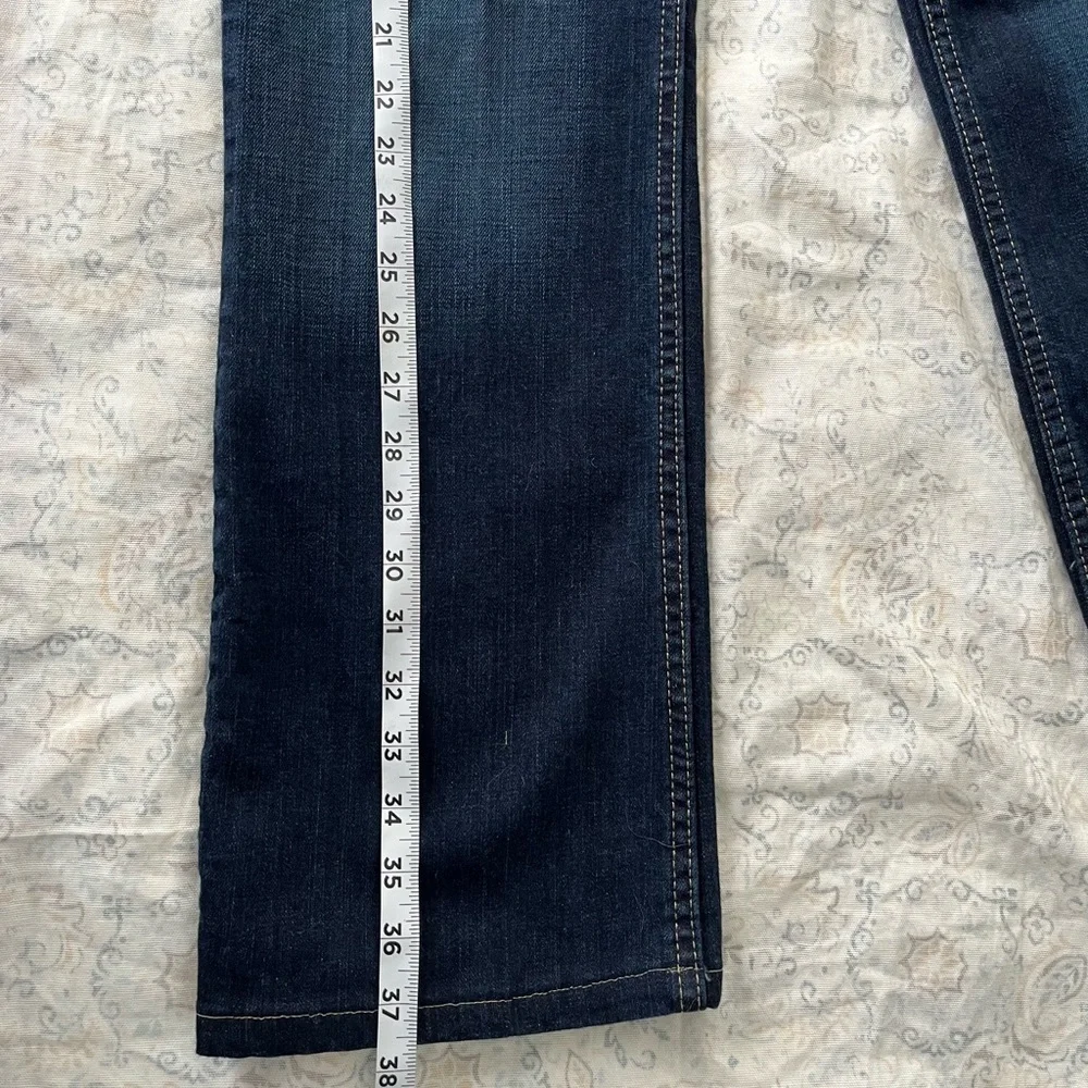 Harley-Davidson‎ Blue Straight Leg Jeans with Classic Design